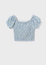 Mint Girls Smocked Top - Select Size