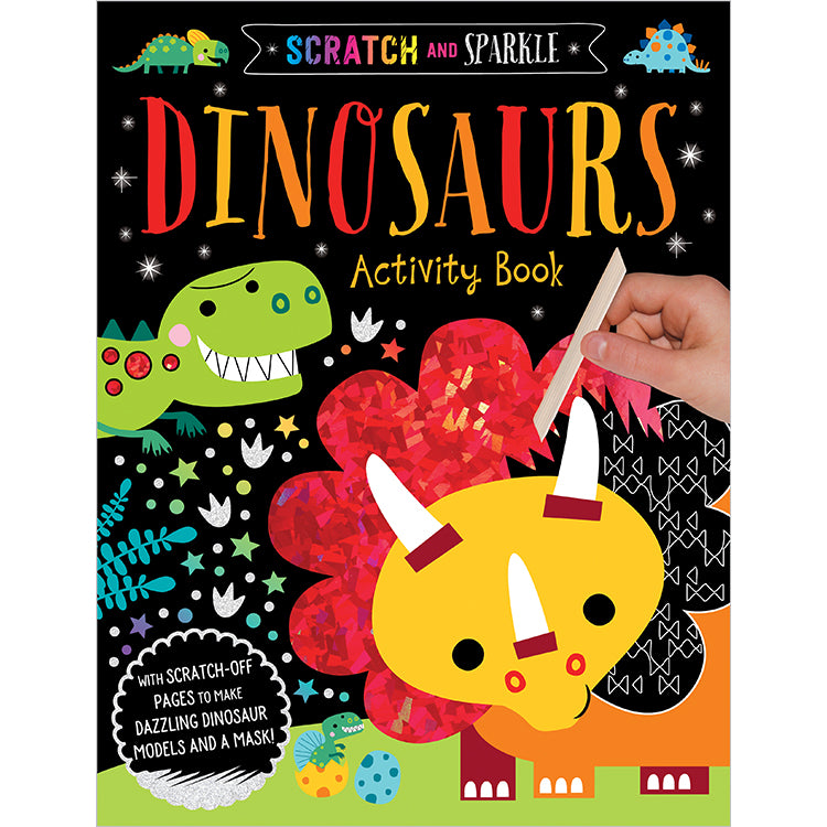 Scratch & Sparkle Dinosaurs Activity Book