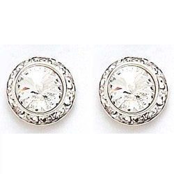 Classic Crystal Performance Earrings - Select Post or Clip