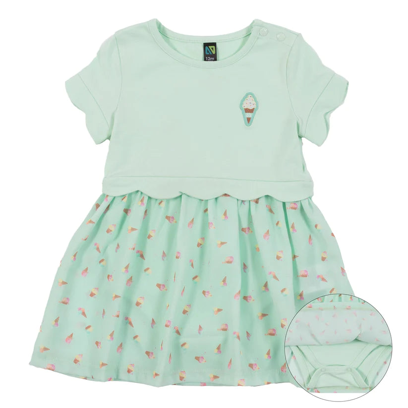 Baby Girl Mint Sweets Dress - Select Size