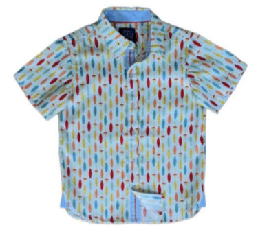 Surf's Up Short Sleeve Shirt - Select Size