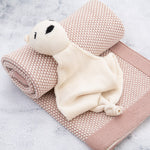 Elegant Baby Gift Set - Pale Pink/Natural