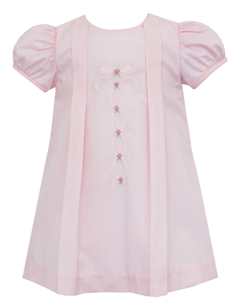 Pink Dress w/Pleats - Select Size
