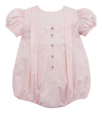 Pink Girl's Bubble w/Pleats - select size
