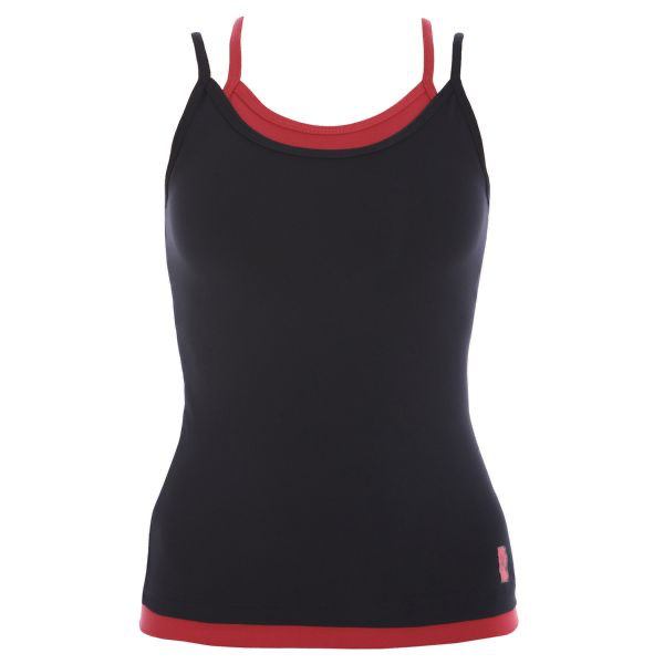 Chelsea Singlet In Red - Ladies - Select Size