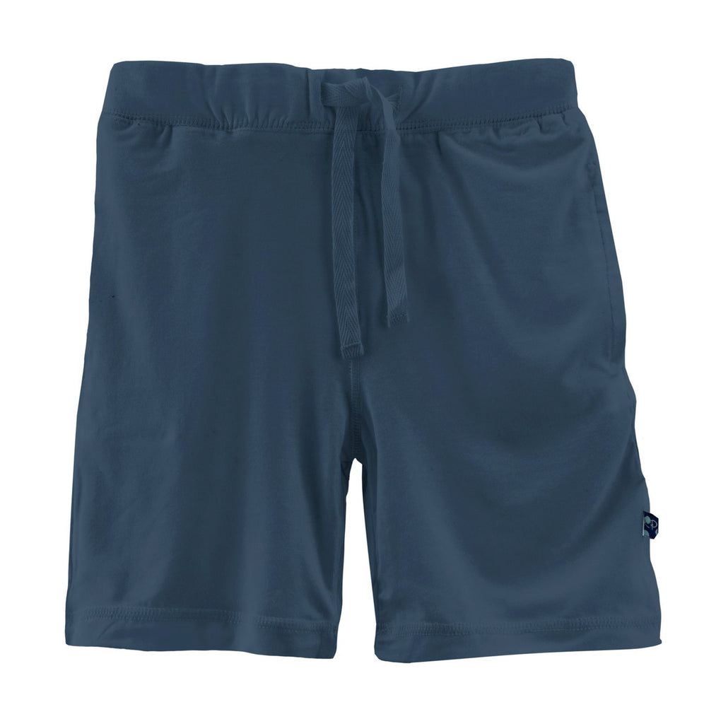 Deep Sea Solid Basic Jersey Shorts - Select Size