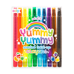 Yummy Yummy Scented Twist-Up Crayons - Set of 10