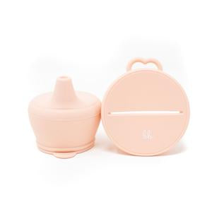Baby Bar & Co Silicone Snack & Sippy Cup Lid Set - Select Color