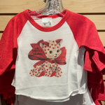Purrfect Valentine Baseball Tee - Select Size