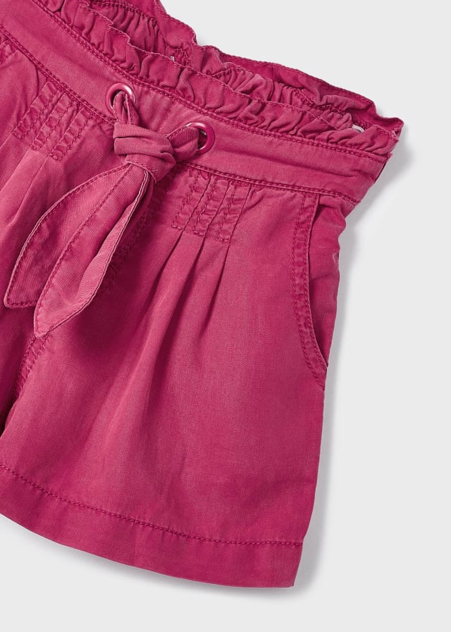 Hibiscus Tencel Lyocell Girls Shorts - Select Size