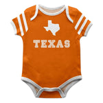 Texas Rust Onesie w/Stripes - Select Size
