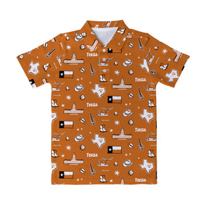 Austin Texas Short Sleeve Polo - Select Size
