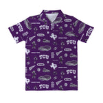TCU Game Day Polo - Select Size