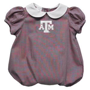 Texas A&M Gingham Bubble - Select Size