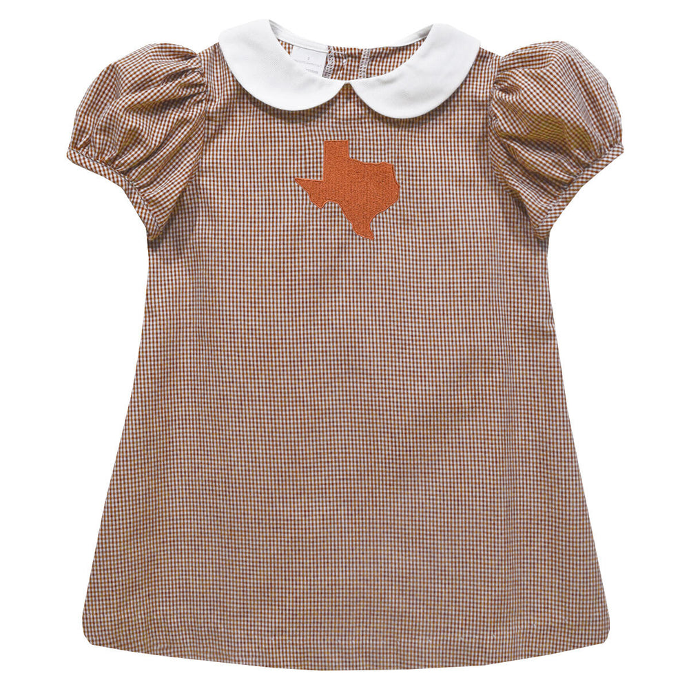 Texas Gingham A-Line Dress - Select Size