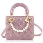 Pearl - Pink Sparkle Handbag