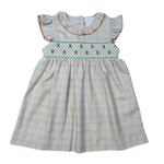 Pumpkin Picking Flutter Dress - Select Size