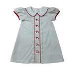 Classic St. Nick Collared Dress - Select Size