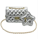 Esther - Silver Metallic Handbag