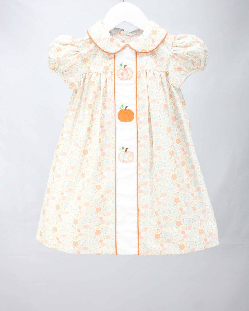 Pumpkin Blossom Nora Dress - Select Size