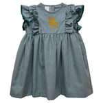 Baylor Gingham Ruffle Dress - Select Size