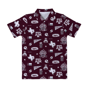 Texas A&M Gameday Polo - Select Size