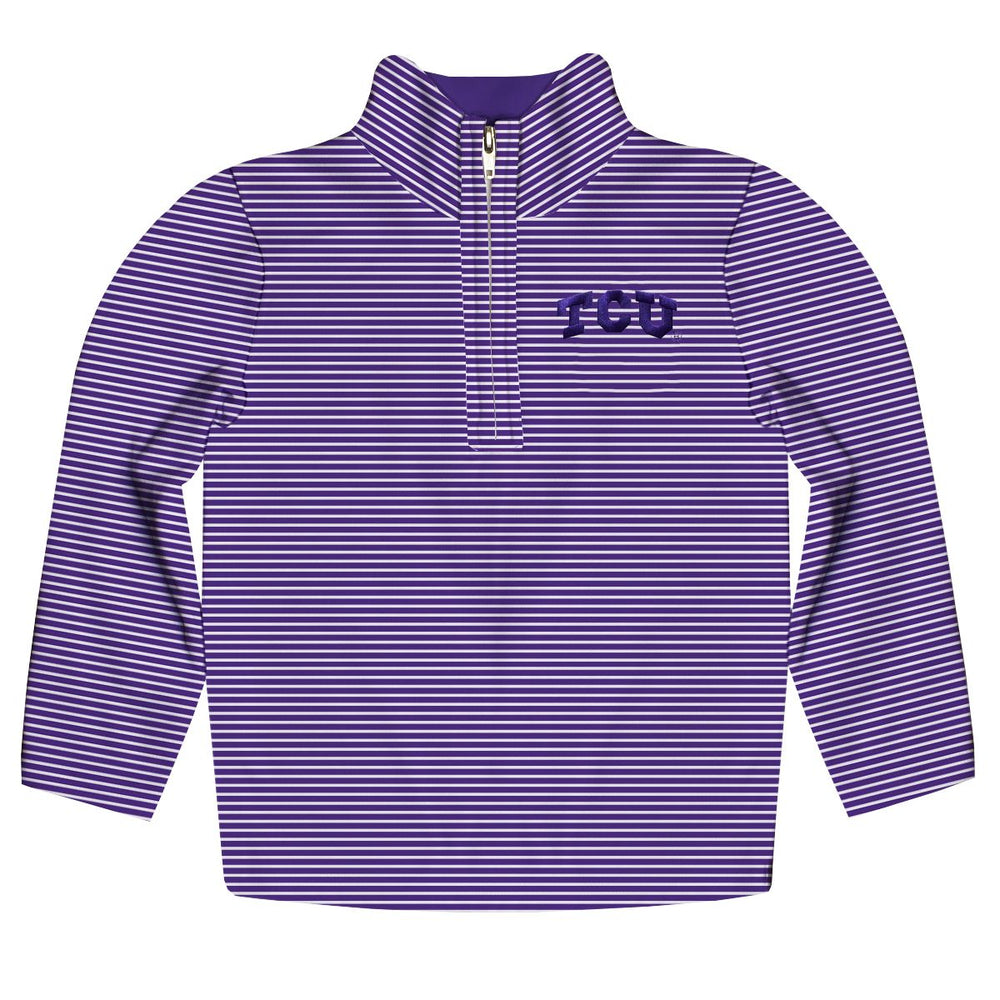 TCU Quarter Zip - Select Size
