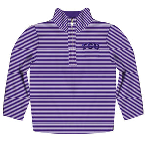 TCU Quarter Zip - Select Size