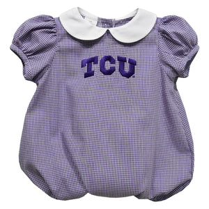TCU Gingham Bubble - Select Size