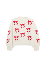 Ivory Bow Sweater - Select Size