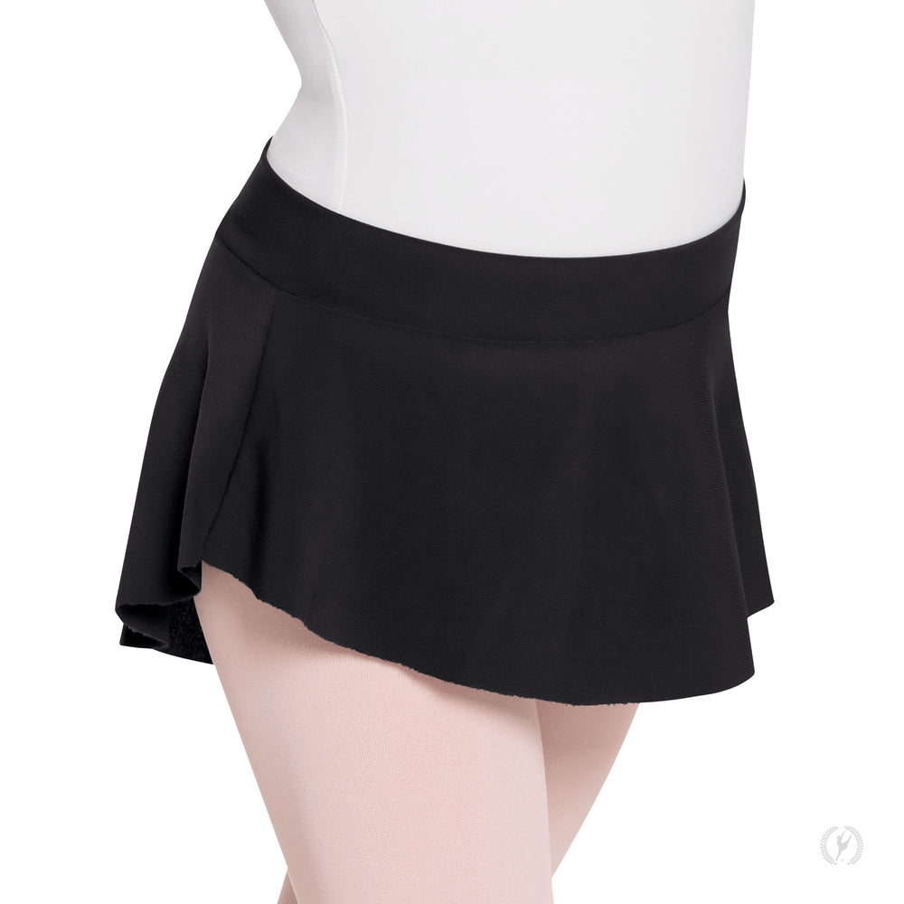Pull-On Mini Ballet Girls Black Skirt - Select Size