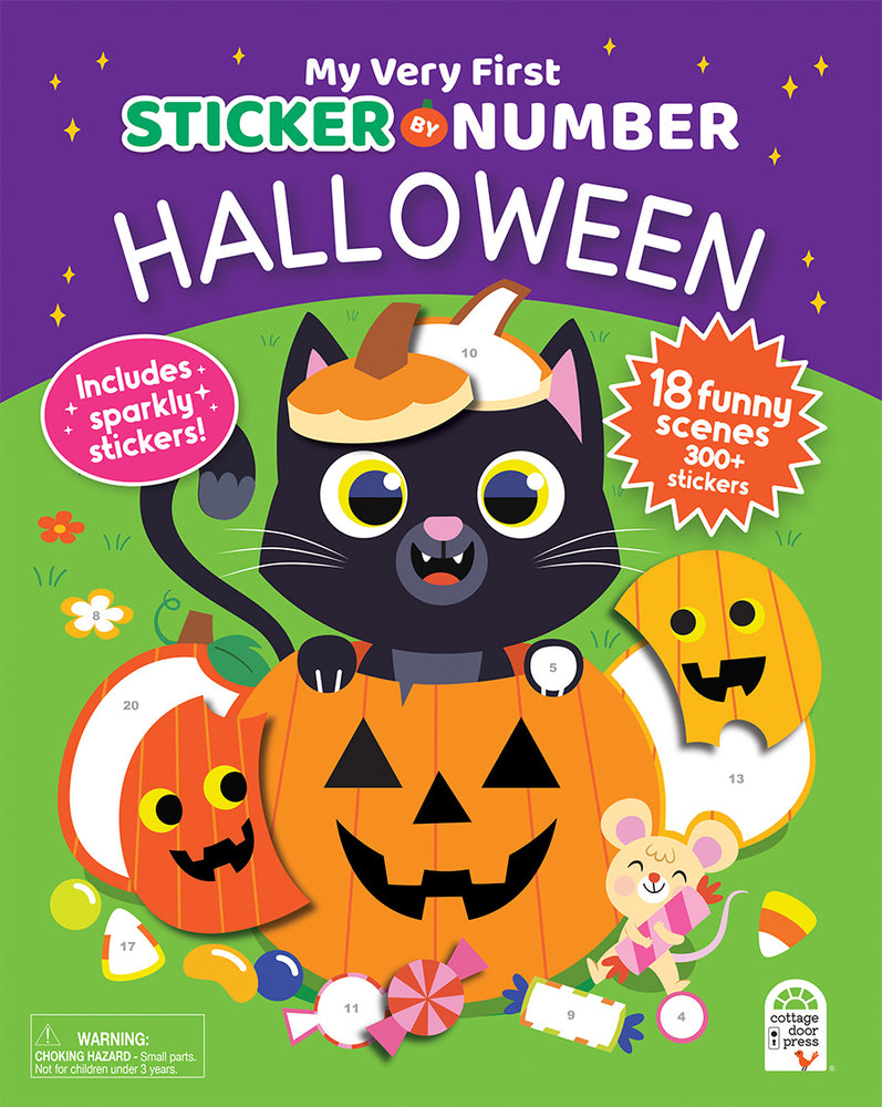 My Very First Sticker by Number Halloween