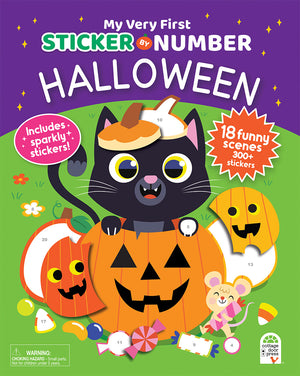My Very First Sticker by Number Halloween