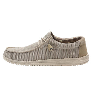 Wally Sox Beige - Select Size - Hey Dudes - Mens