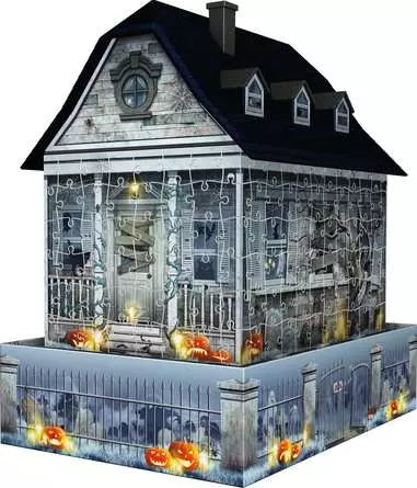 3D Puzzle Building Haunted House Night Edition 216 Pieces