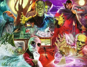 Universal Monsters 2000 Piece Puzzle