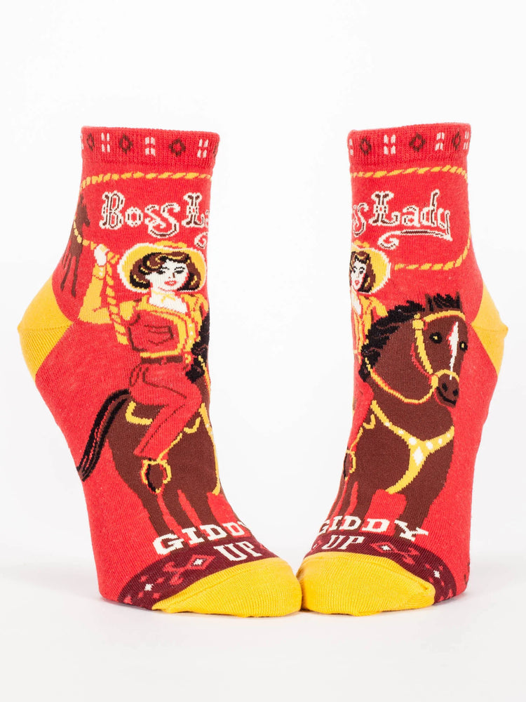 Boss Lady - Women's Ankle Socks