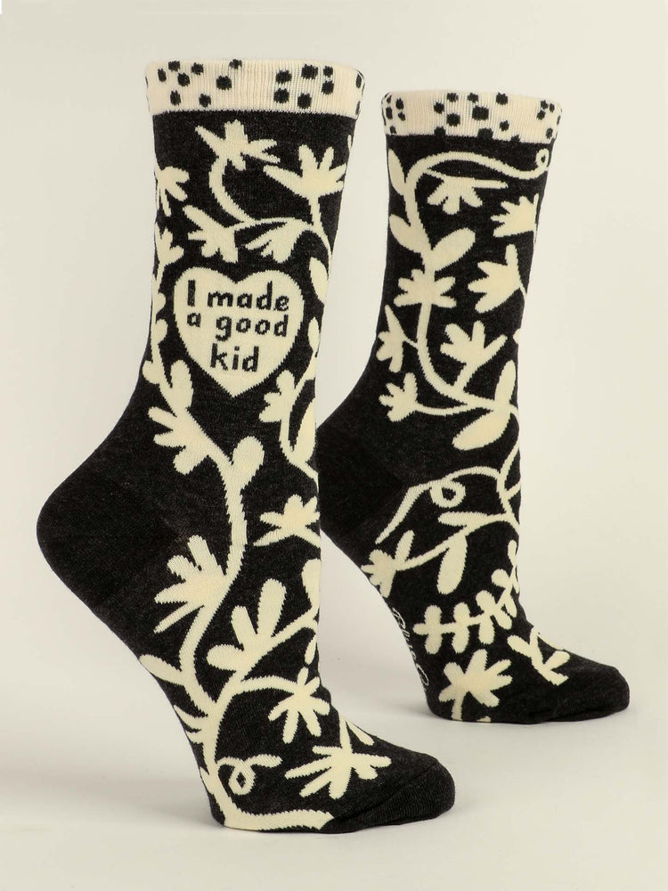 I Made A Good Kid - Women's Crew Socks