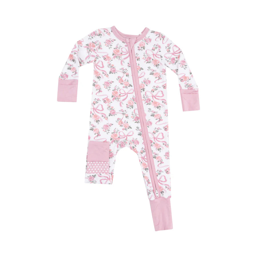 Ribbon & Flowers Romper - Select Size