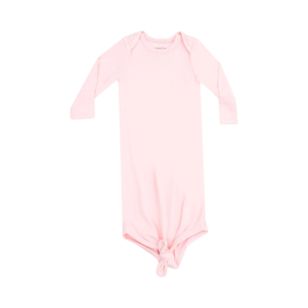 Solid Tickled Pink Knotted Gown - Select Size
