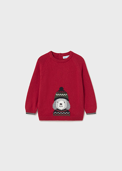 Red Puppy Boy's Sweater - Select Size