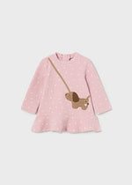 Rose Puppy Girl's Print Purse Dress - Select Size
