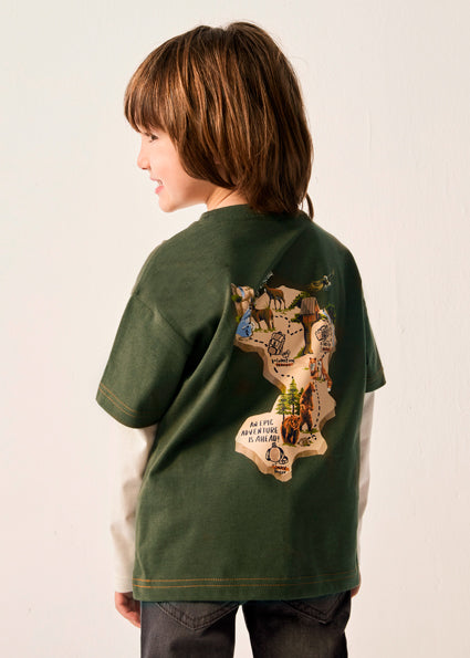 Oregano Double Sleeve Epic Adventure Shirt - Select Size