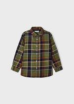Oregano Plaid Long Sleeve Shirt - Select Size