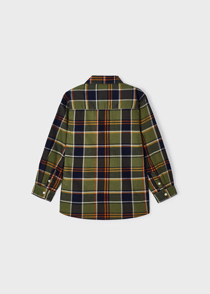 Oregano Plaid Long Sleeve Shirt - Select Size