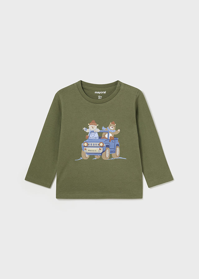 Magic Forest Green LS Shirt - Select Size