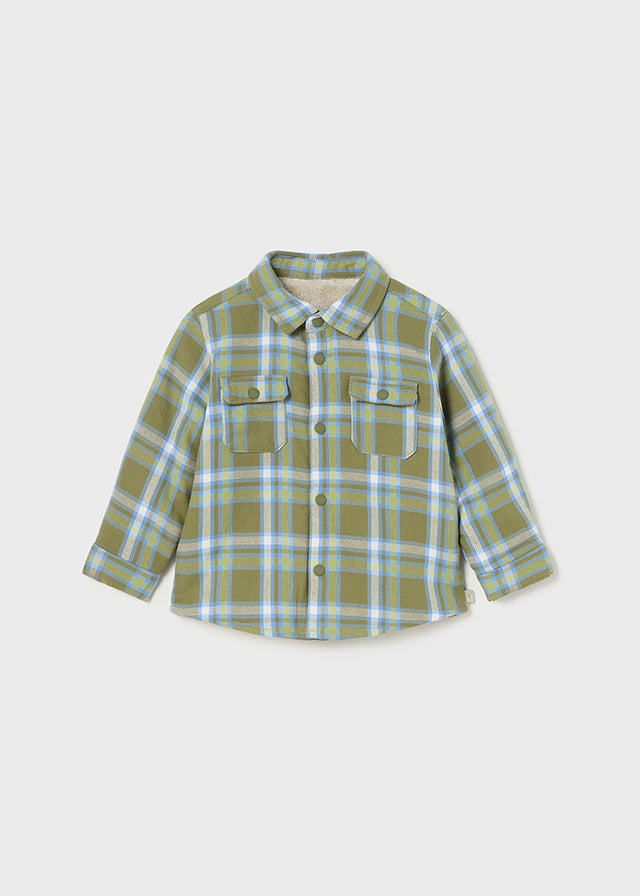 Forest Long Sleeve Lined Overshirt - Select Size