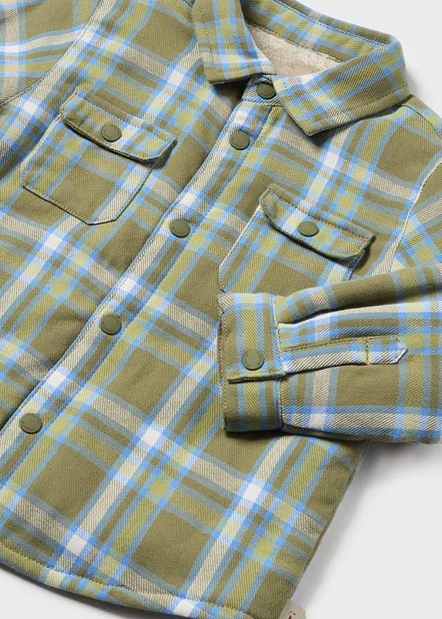 Forest Long Sleeve Lined Overshirt - Select Size