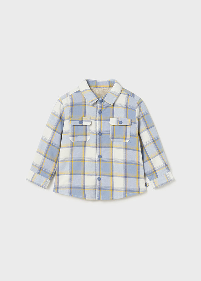 Glacier Long Sleeve Lined Overshirt - Select Size