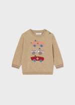 Sand Racecar Sweater - Select Size